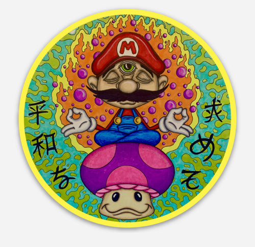 Mario Mushroom 🍄 Meditation (circle)