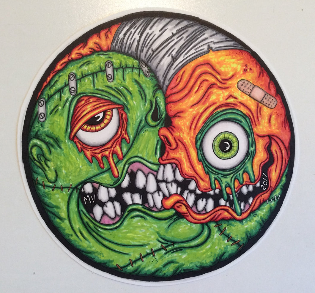 Monster Balance Sticker (Large)