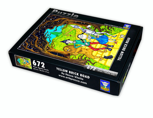 Yellow Brick Road Puzzle (672 pc)