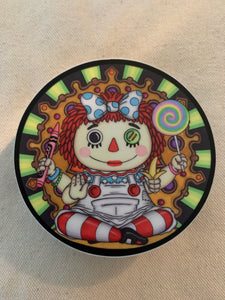 Raggedy Anne Messiah Sticker