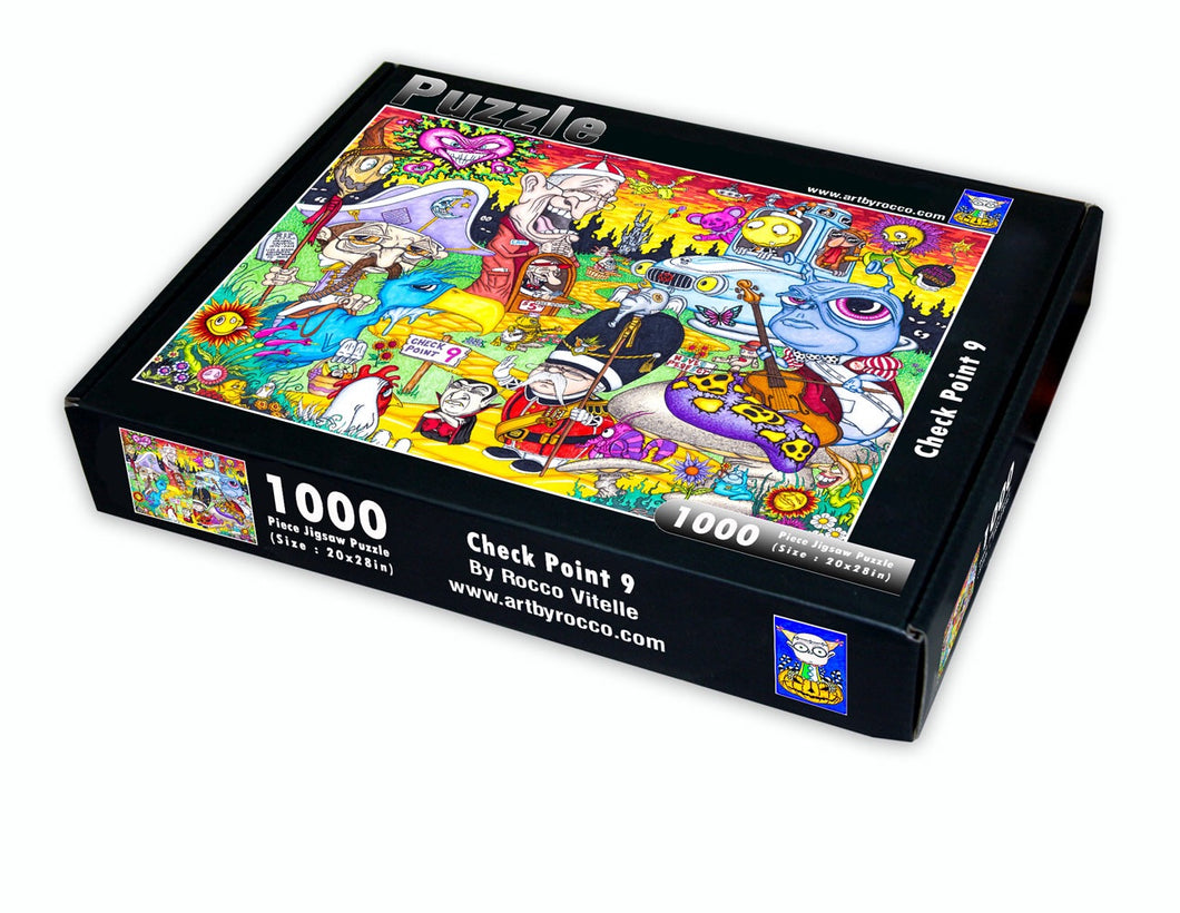 Check Point 9 Jigsaw Puzzle (1000 pc)