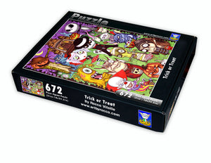 Trick or Treat Puzzle (672 pc)