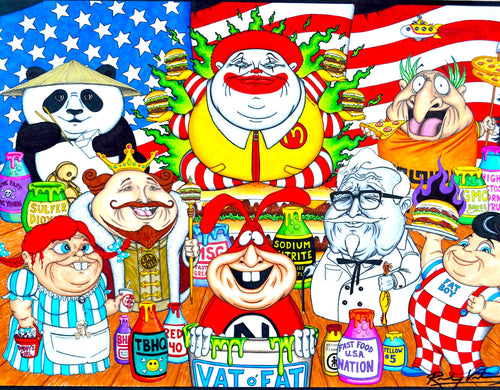 Fast Food Nation Print